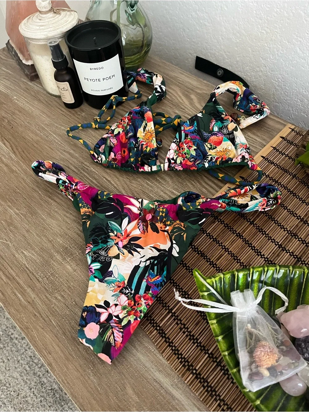 Bydee Tropicalia Cyprus Bikini SET, medium, new without tags!